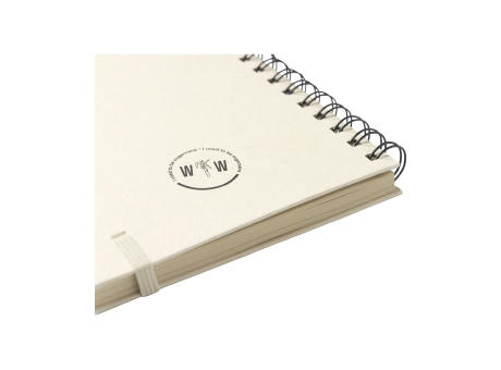 Sugarcane Bagasse Spiral Notebook A5 Notizbuch
