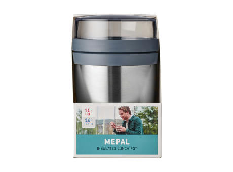 Mepal Isolierter Edelstahl Lunchpot Ellipse 500 ml