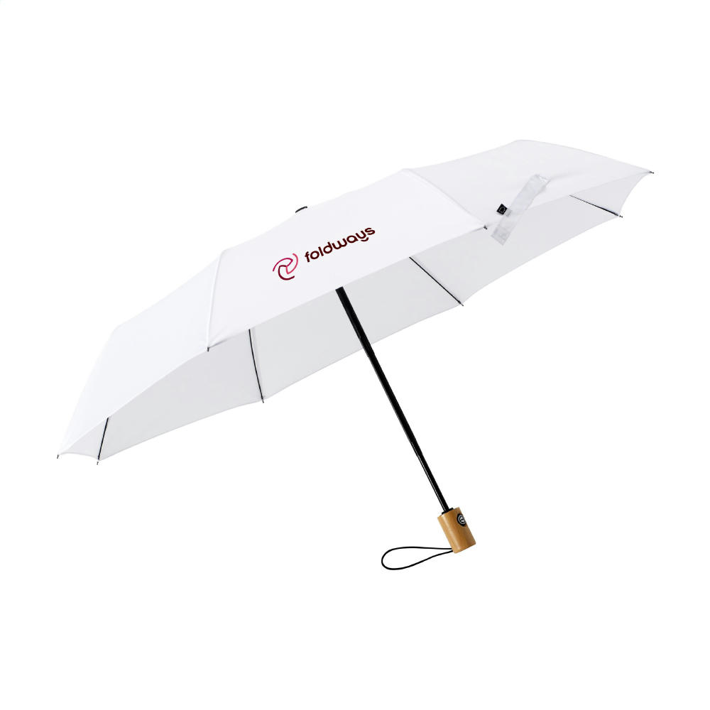 Michigan faltbarer RCS RPET-Regenschirm 21 inch