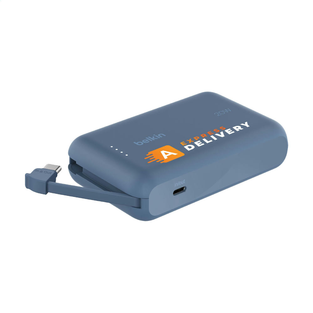 Belkin BoostCharge PowerBank 10K Integriertes Kabel