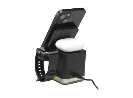 Cube Magsafe 3-in-1 RCS Recycled ABS Charging Stand