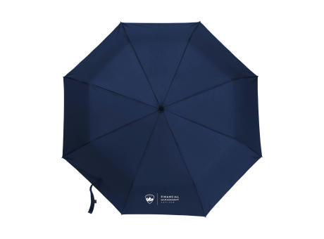 Carabiner RCS RPET faltbarer Regenschirm 21 inch