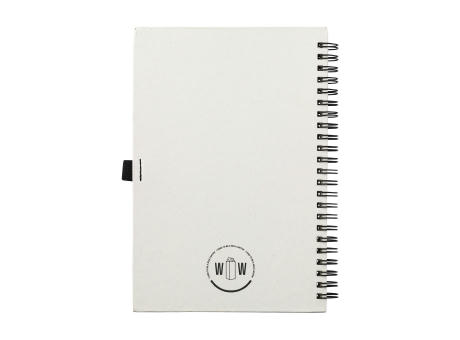 Milk-Carton Wire-O Notebook A5 Notizbuch