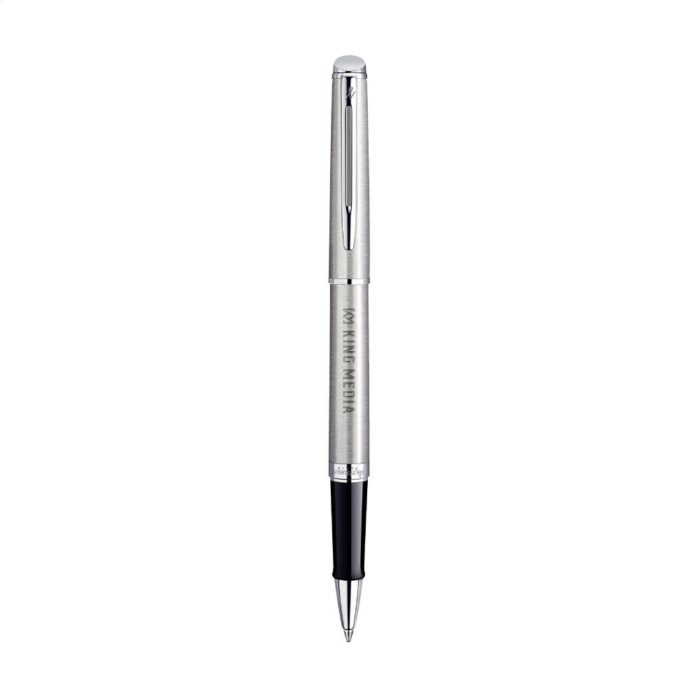 Waterman Hémisphère Rollerball Silber - schwarze Mine