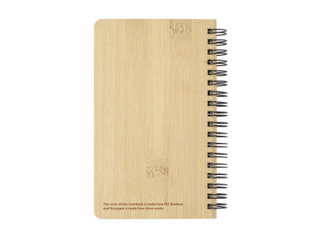 Notebook made from Stonewaste-Bamboo A6 Notizbuch