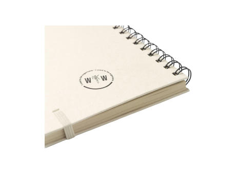 Sugarcane Bagasse Spiral Notebook A5 Notizbuch