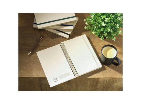 Sugarcane Bagasse Spiral Notebook A5 Notizbuch