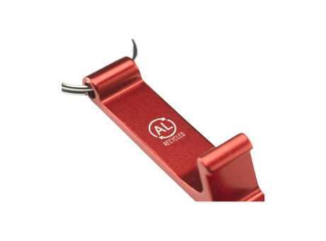 Alu Opener Phone Stand GRS Recycled Schlüsselanhänger