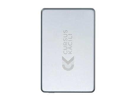 Wireless RCS Recycled Alu Magsafe Powerbank 5000