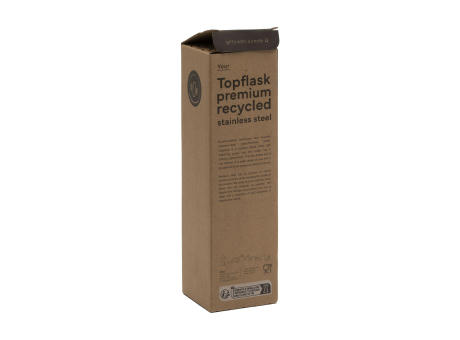 Topflask Premium RCS Recycled Steel 500 ml Trinkflasche