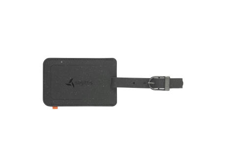 Recycled Leather Luggage Tag Gepäckanhänger