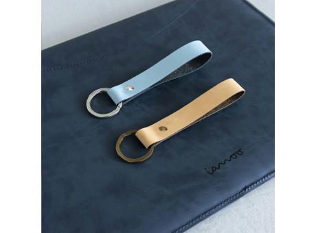 Recycled Leather Keyring Schlüsselanhänger