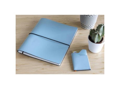 Recycled Leather Refillable Notebook A5 Notizbuch