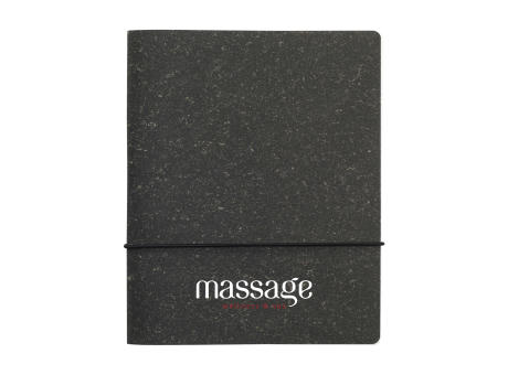 Recycled Leather Refillable Notebook A5 Notizbuch