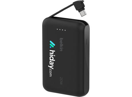 Belkin BoostCharge PowerBank 10K Integriertes Kabel