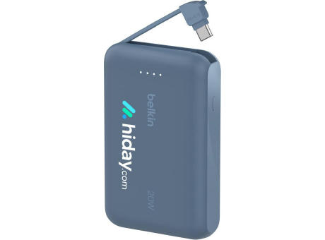 Belkin BoostCharge PowerBank 10K Integriertes Kabel