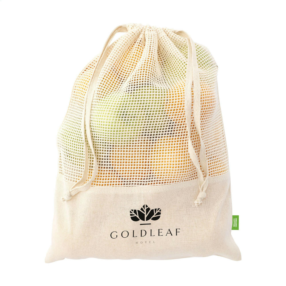 Natura Organic Mesh Bag (120 g/m²) Obstbeutel