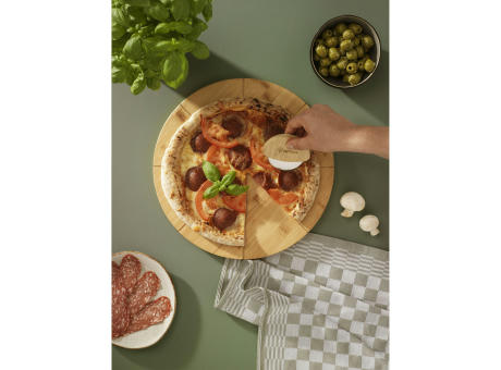 Cortello Bamboo Pizza Cutter Pizzamesser