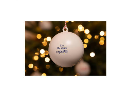 Weihnachtskugel Ø7cm Recycled PP Box - Made in Europe