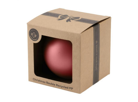 Weihnachtskugel Ø7cm Recycled PP Box - Made in Europe