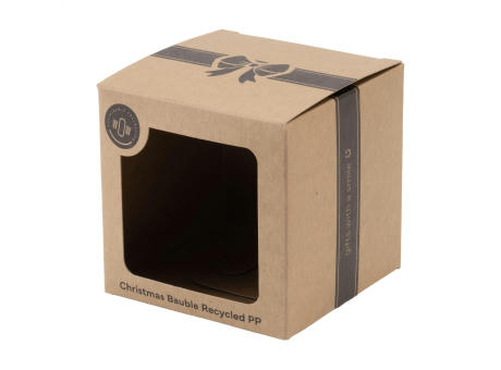 Weihnachtskugel Ø7cm Recycled PP Box - Made in Europe