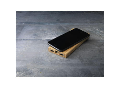 Bamboo 8000 Wireless Powerbank kabelloses Ladegerät