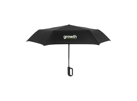 Carabiner RCS RPET faltbarer Regenschirm 21 inch