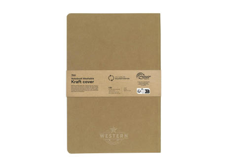 Notebook GRS Washable Kraft Cover A5 Notizbuch