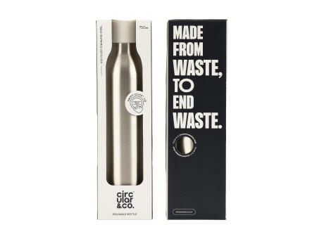 Circular&Co Recycled Stainless Steel Bottle 750 ml