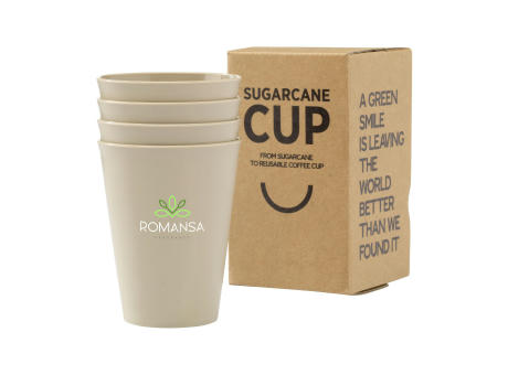 Sugarcane Cup 360 ml Trinkbecher