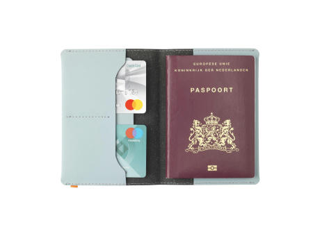 Recycled Leather Passport Holder Passhülle