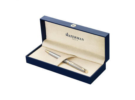 Waterman Hémisphère Kugelschreiber Silber-blau