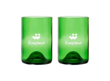 Rebottled® Tumbler 2-pack Trinkgläsern