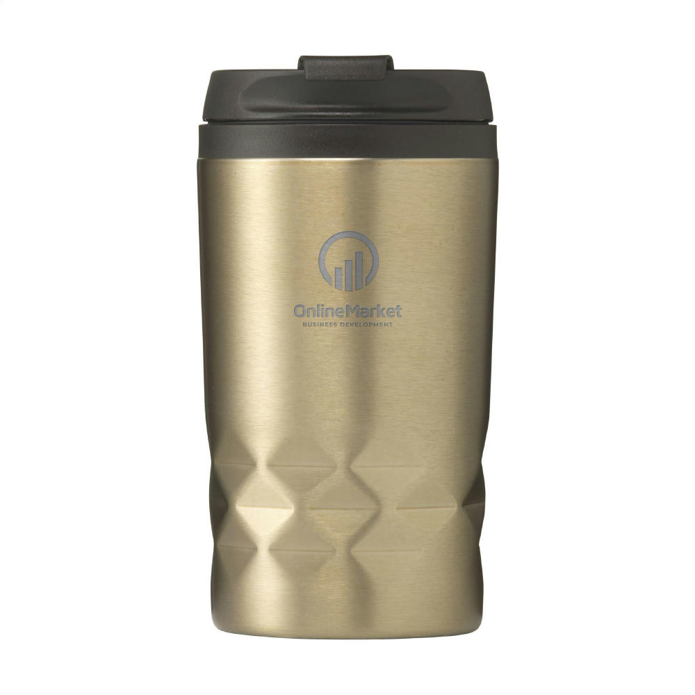 Graphic Mini Mug RCS Recycled Steel 250 ml Thermobecher