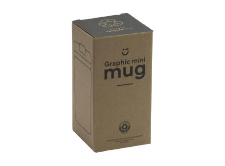 Graphic Mini Mug RCS Recycled Steel 250 ml Thermobecher