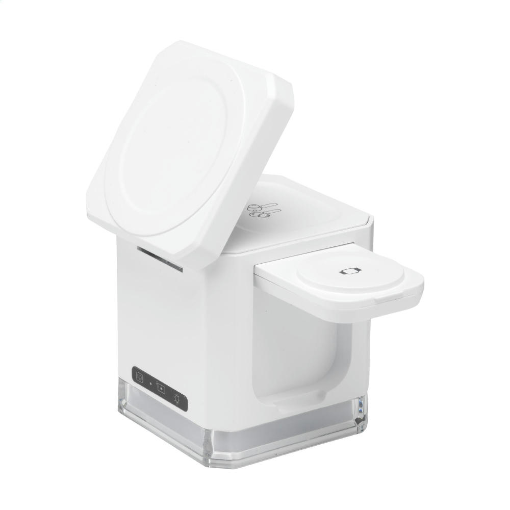 Cube Magsafe 3-in-1 RCS Recycled ABS Charging Stand