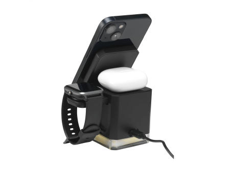 Cube Magsafe 3-in-1 RCS Recycled ABS Charging Stand