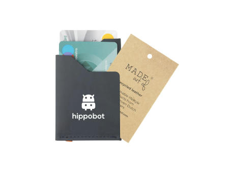 Recycled leather cardholder Kartenhalter