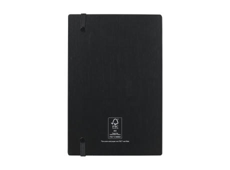 Bamboo Journal Naked Spine Notebook Black A5