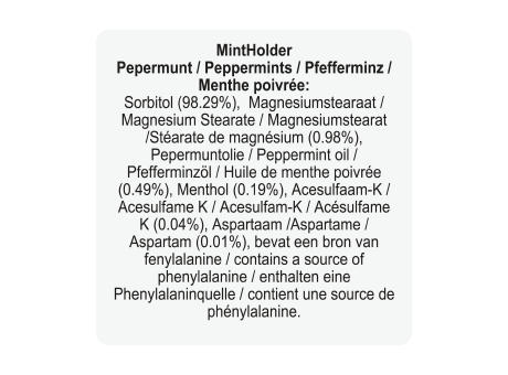 MintHolder Pfefferminz