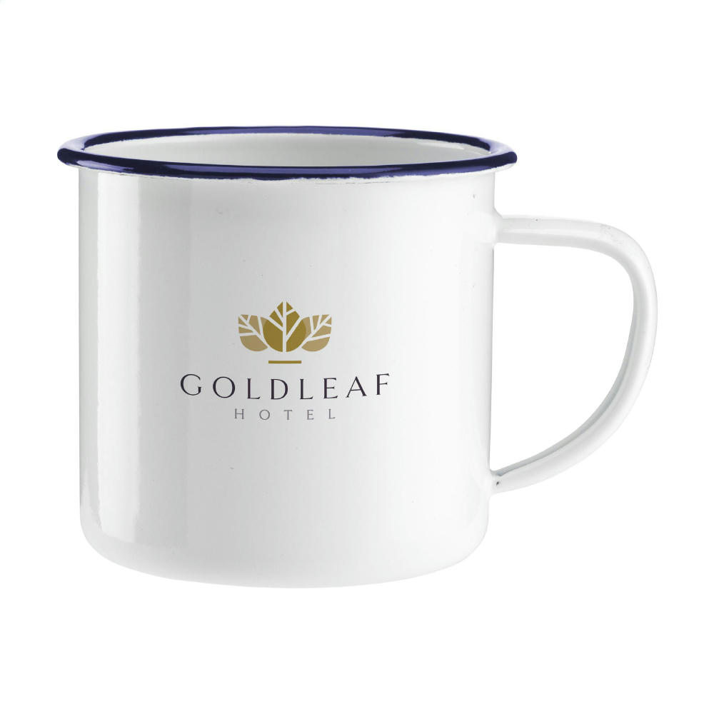 Retro Emaille Tasse 350 ml