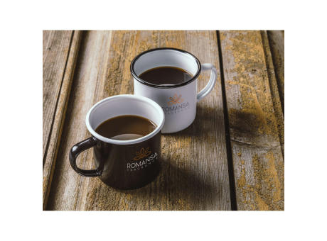 Retro Emaille Tasse 350 ml