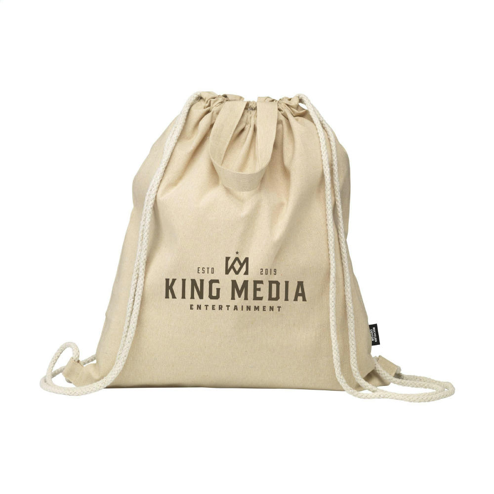 GRS Recycled Cotton PromoBag Plus (180 g/m²) Rucksack