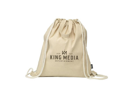 GRS Recycled Cotton PromoBag Plus (180 g/m²) Rucksack