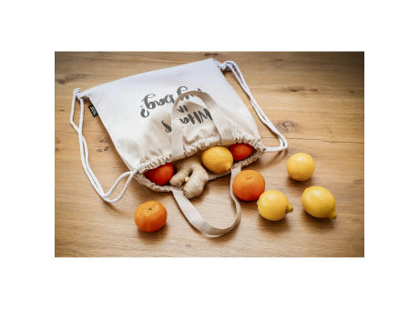 GRS Recycled Cotton PromoBag Plus (180 g/m²) Rucksack