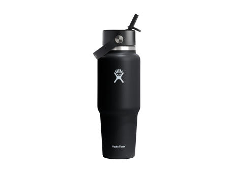 Hydro Flask Wide Mouth Travel Bottle with Flex Straw Cap 946 ml Wasserflasche