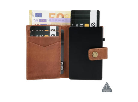 Valenta Card Wallet Leather MagSafe Luxe