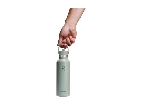 Hydro Flask Standard Mouth with Flex Straw Cap 621 ml Wasserflasche