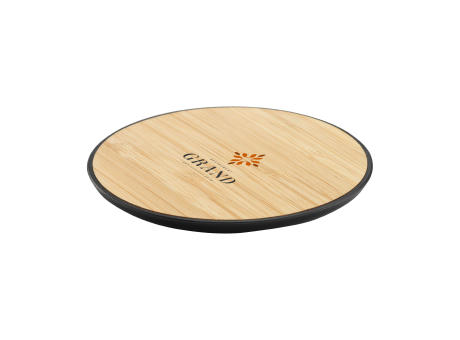 Bamboo 15W Wireless Fast Charger Schnelladegerät