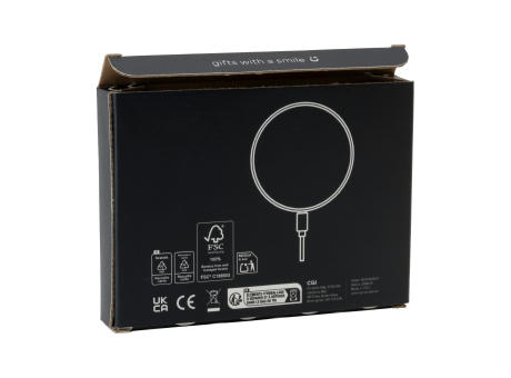 Bamboo 15W Wireless Fast Charger Schnelladegerät